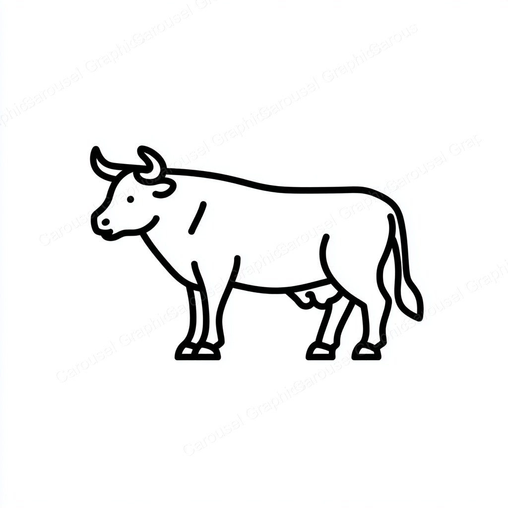 Ox Vector Graphic preview