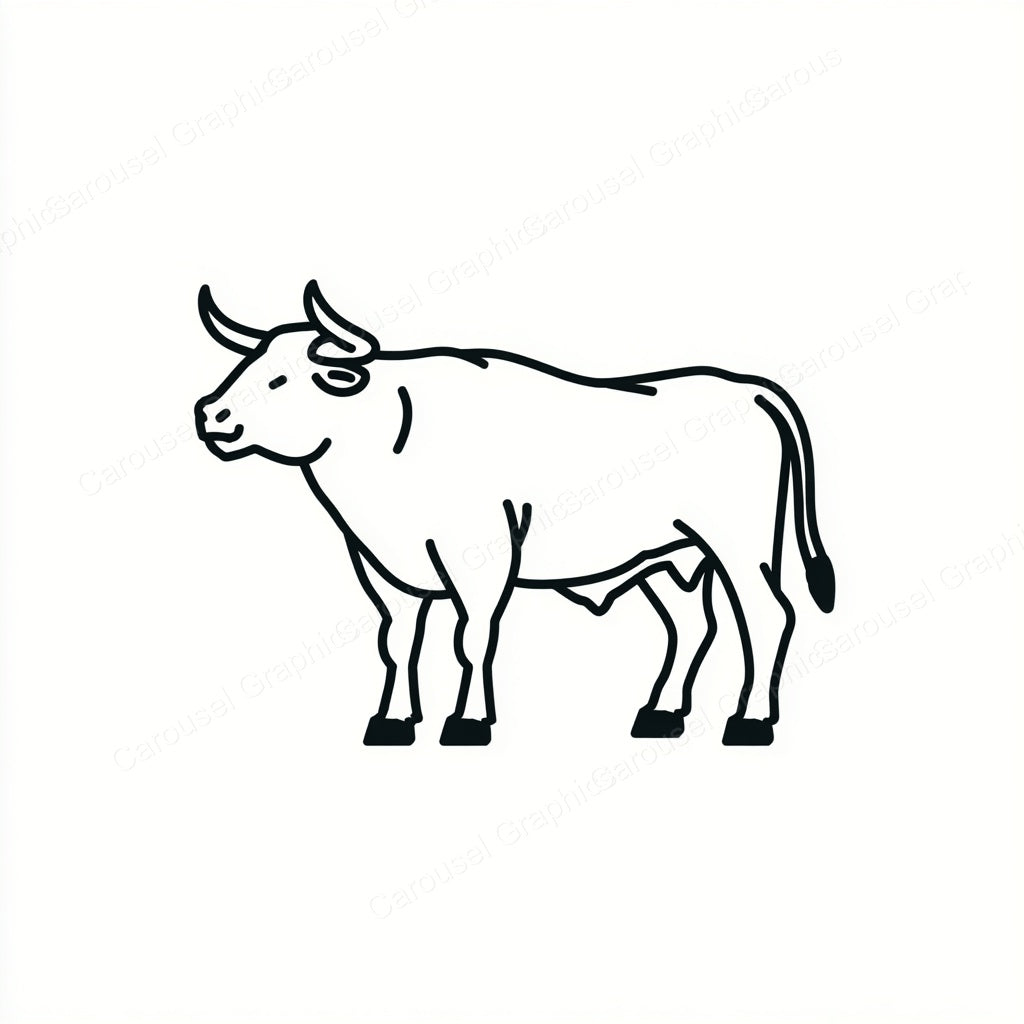 Ox Vector Graphic preview