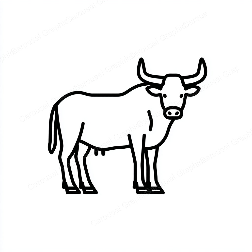 Ox Vector Graphic preview
