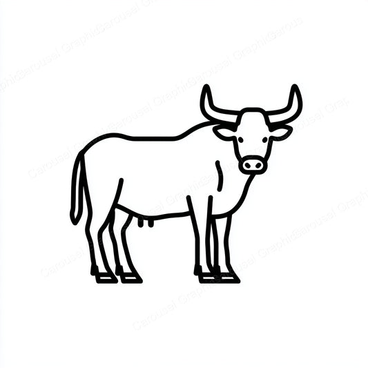 Ox Vector Graphic preview