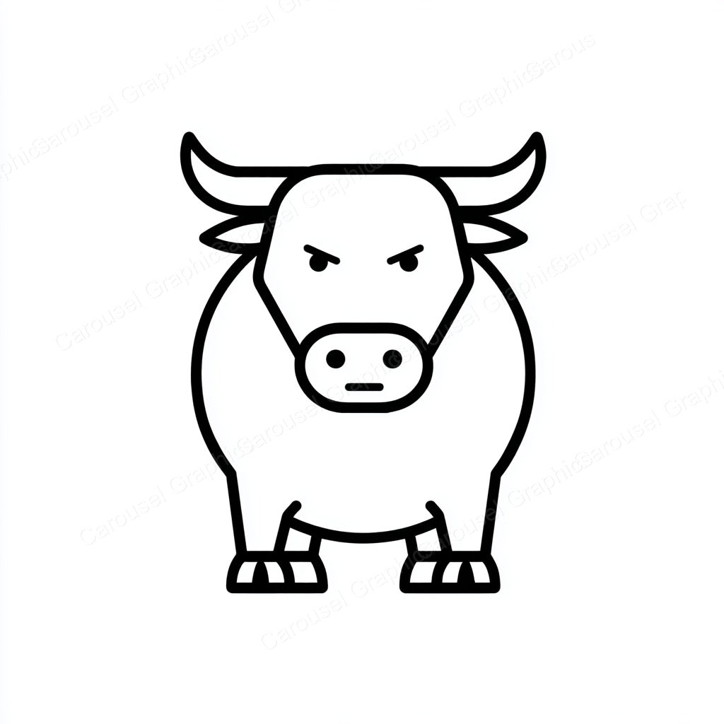 Ox Vector Graphic preview