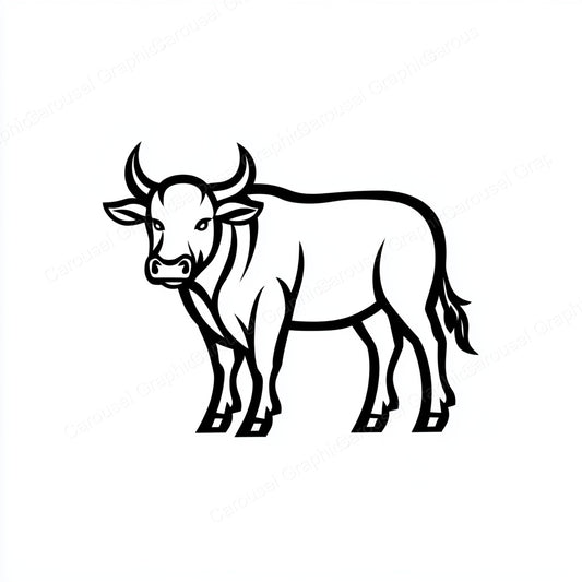 Ox Vector Graphic preview