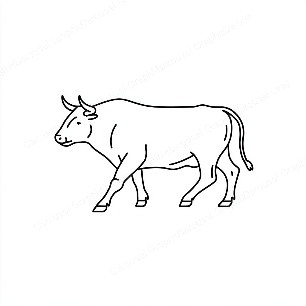 Ox Vector Graphic preview