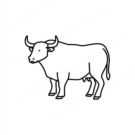Ox Vector Graphic preview
