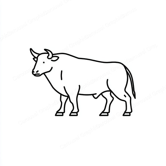 Ox Vector Graphic preview