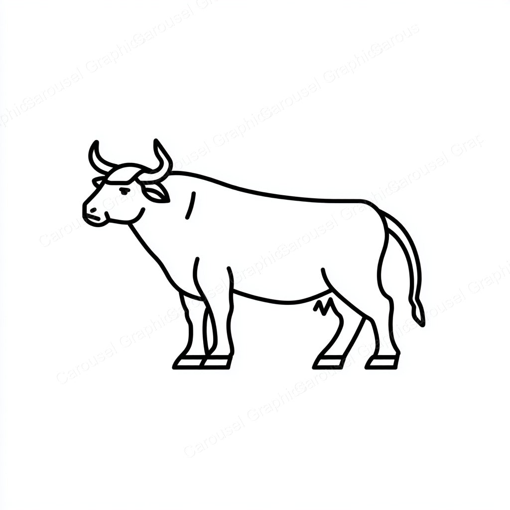 Ox Vector Graphic preview