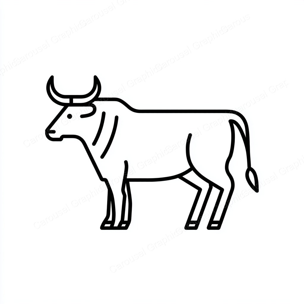 Ox Vector Graphic preview