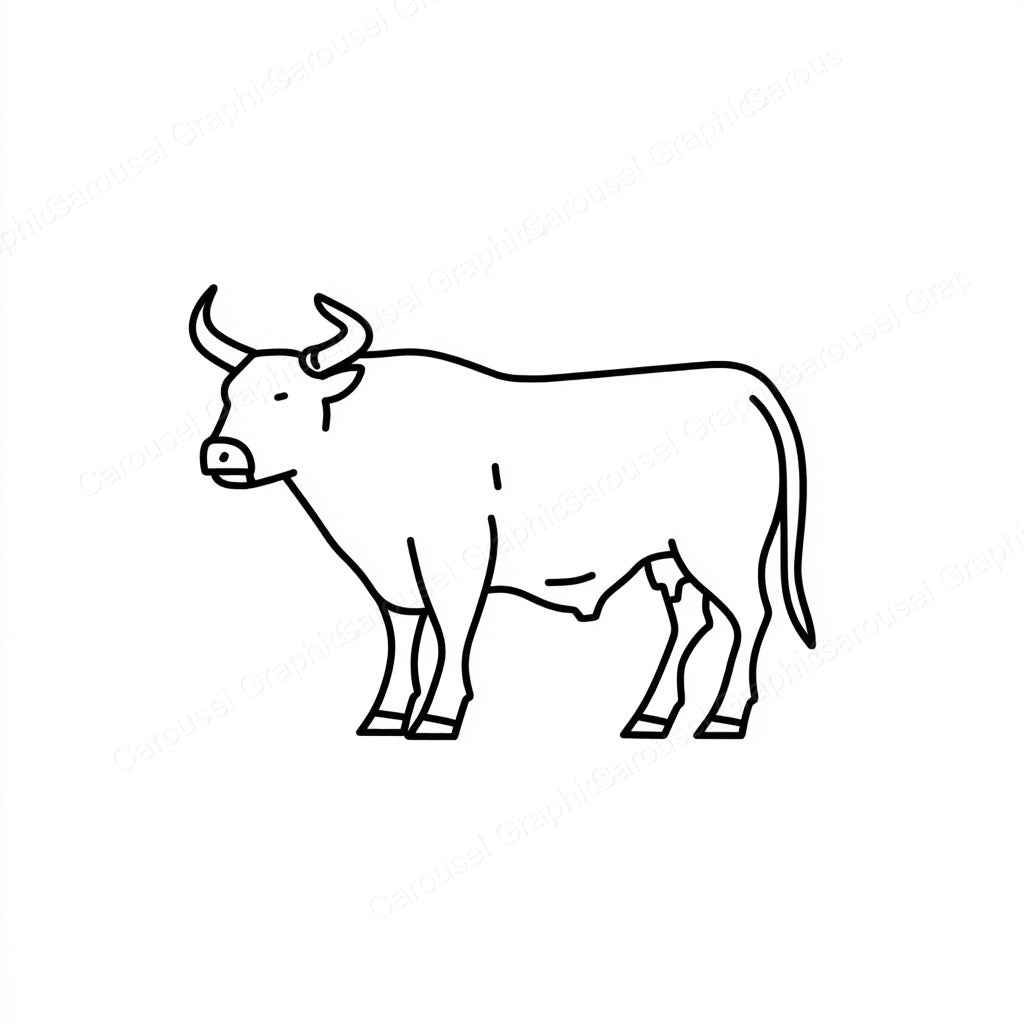 Ox Vector Graphic preview