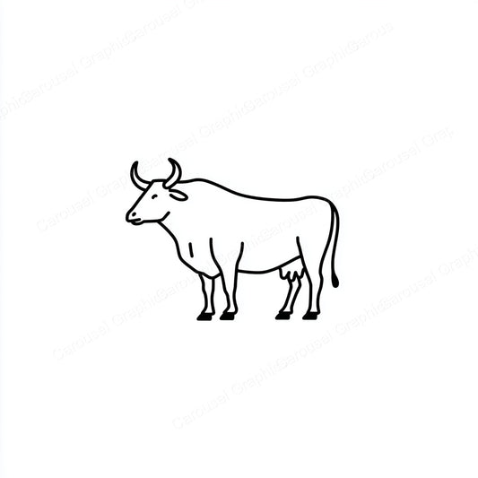 Ox Vector Graphic preview