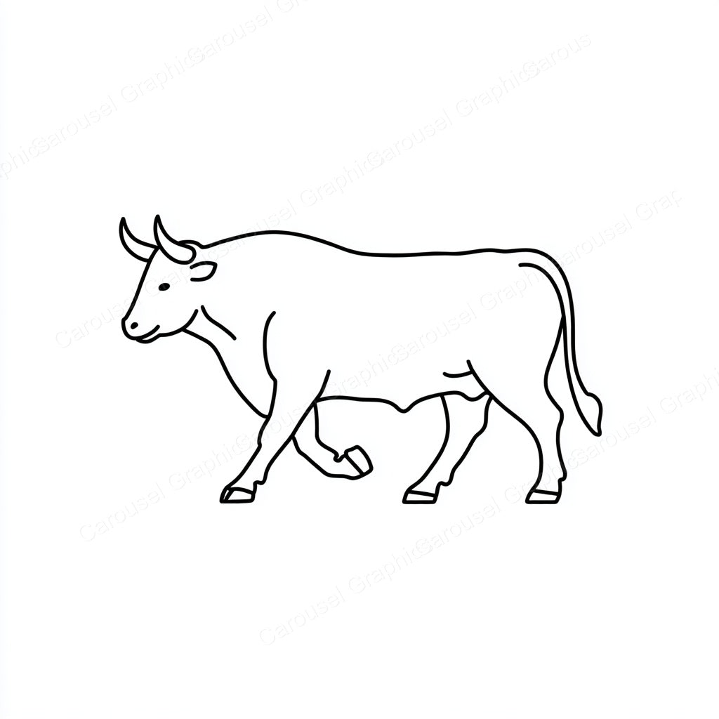 Ox Vector Graphic preview