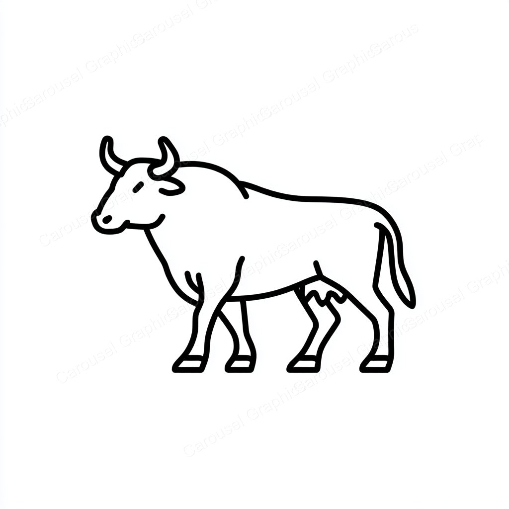 Ox Vector Graphic preview