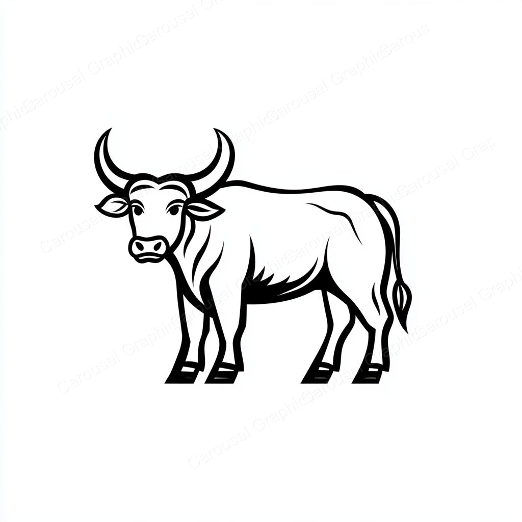 Ox Vector Graphic preview