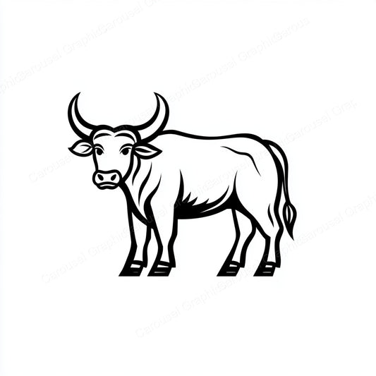 Ox Vector Graphic preview