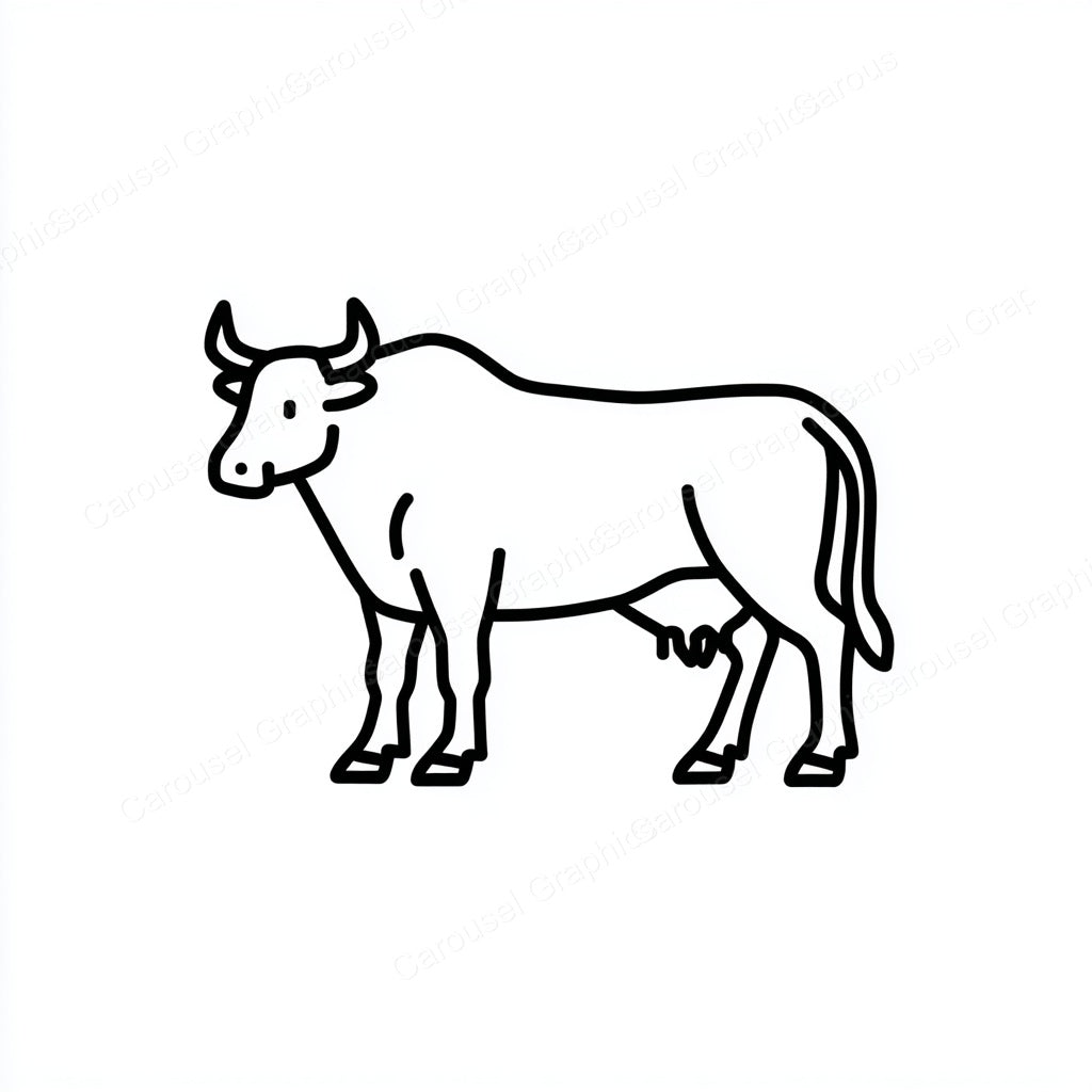 Ox Vector Graphic preview