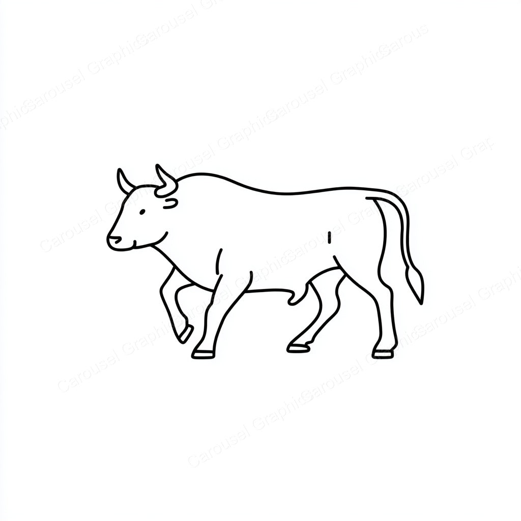 Ox Vector Graphic preview