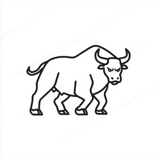 Ox Vector Graphic preview