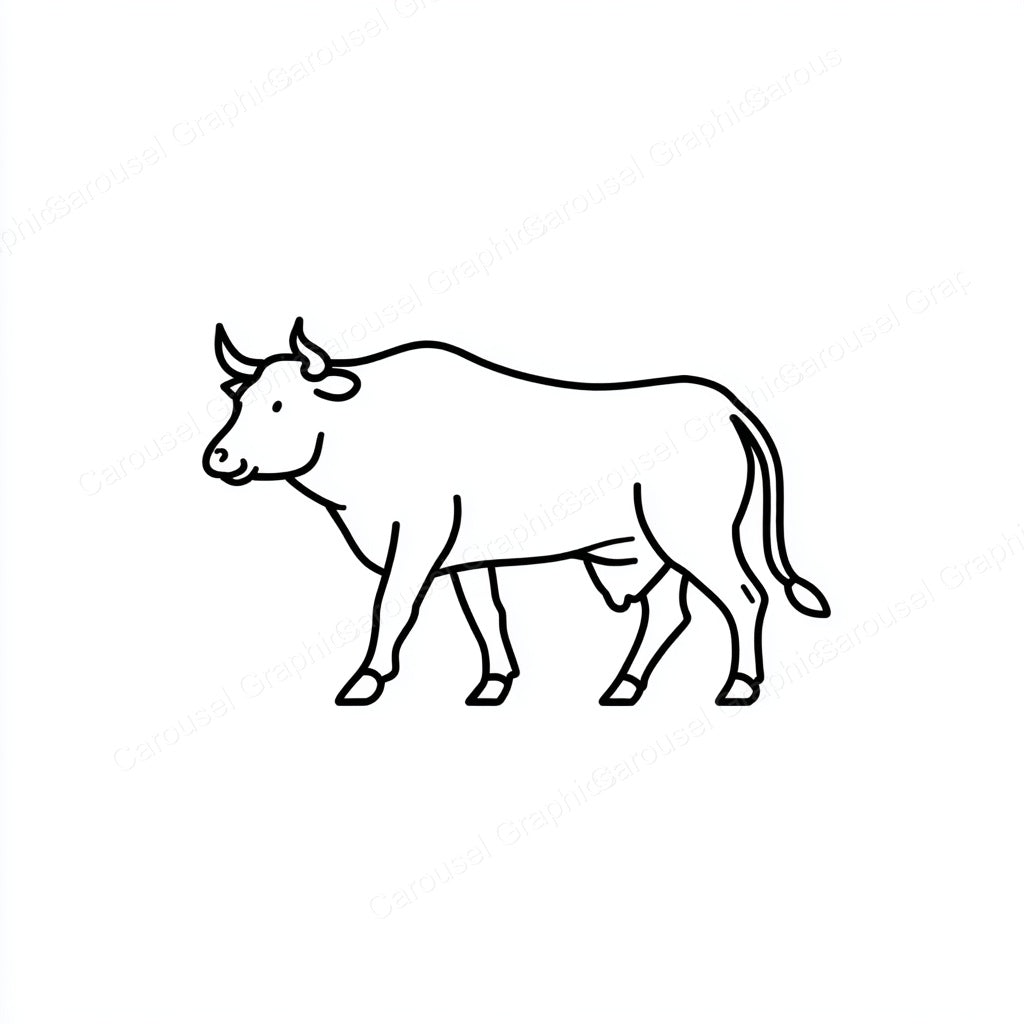 Ox Vector Graphic preview