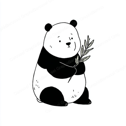 Panda Vector Graphic preview