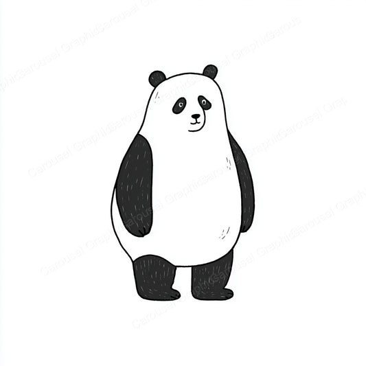 Panda Vector Graphic preview