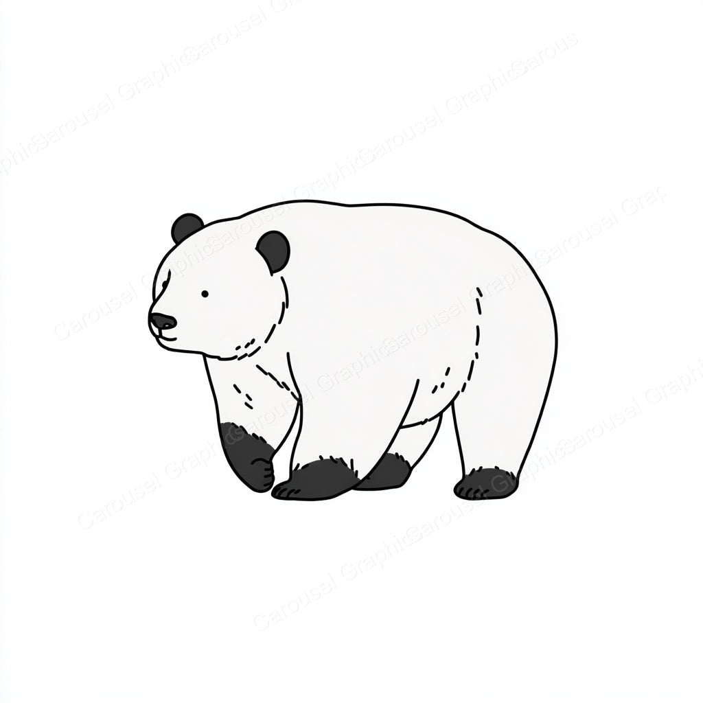 Panda Vector Graphic preview