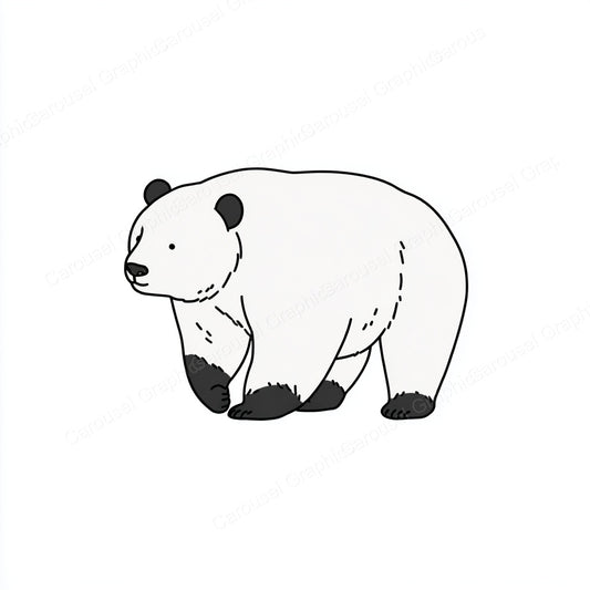 Panda Vector Graphic preview