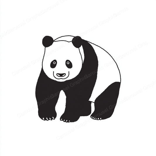 Panda Vector Graphic preview