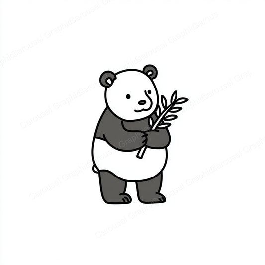 Panda Vector Graphic preview