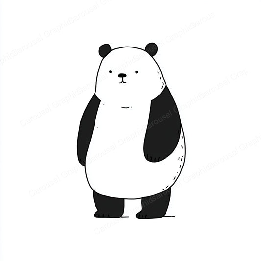 Panda Vector Graphic preview