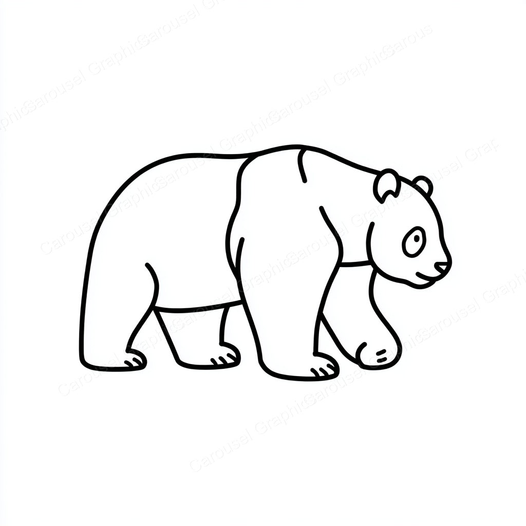 Panda Vector Graphic preview