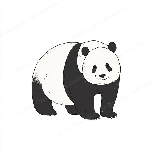 Panda Vector Graphic preview