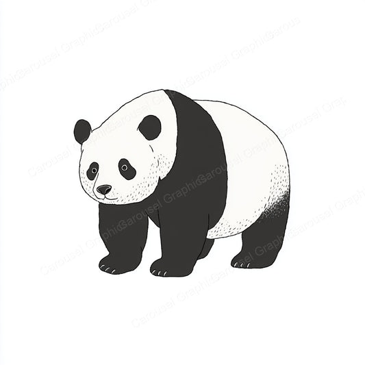 Panda Vector Graphic preview
