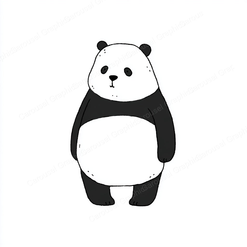 Panda Vector Graphic preview
