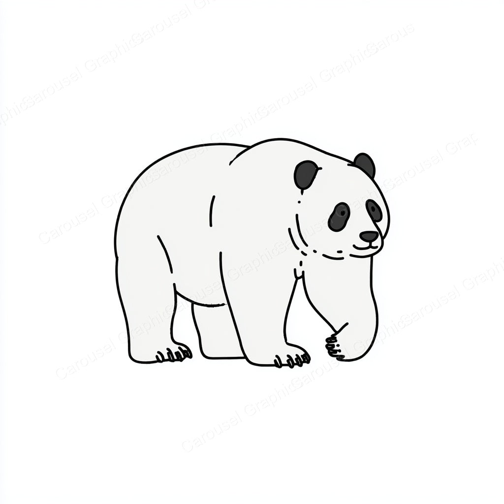 Panda Vector Graphic preview