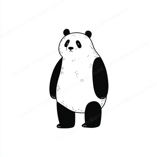 Panda Vector Graphic preview