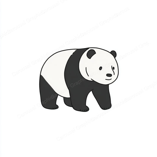 Panda Vector Graphic preview
