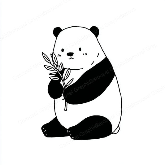 Panda Vector Graphic preview
