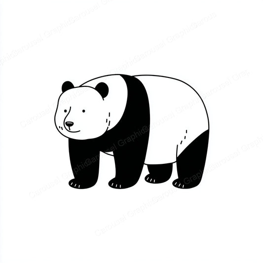 Panda Vector Graphic preview