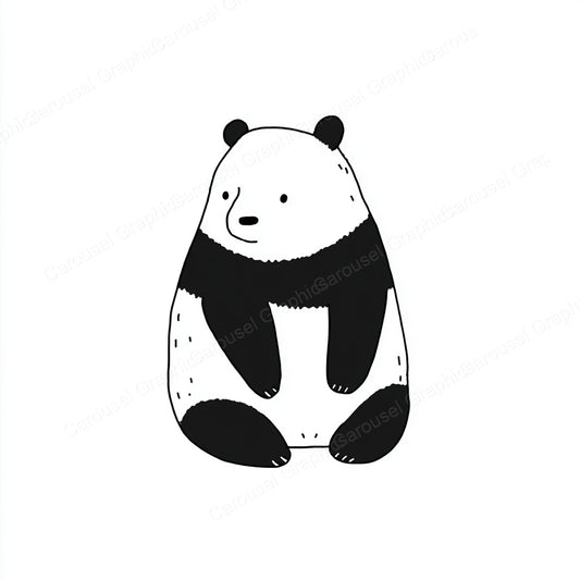 Panda Vector Graphic preview