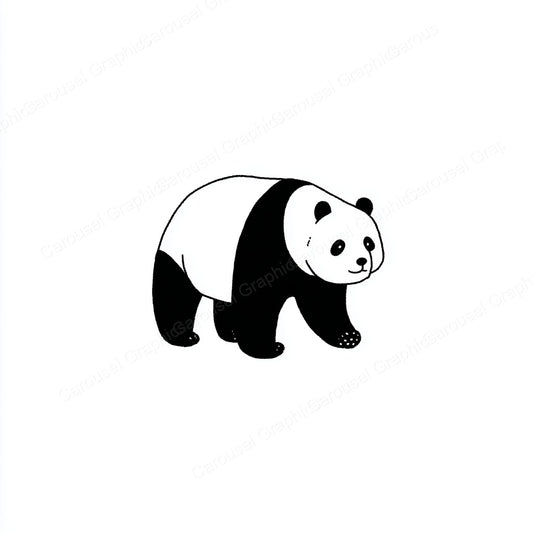 Panda Vector Graphic preview
