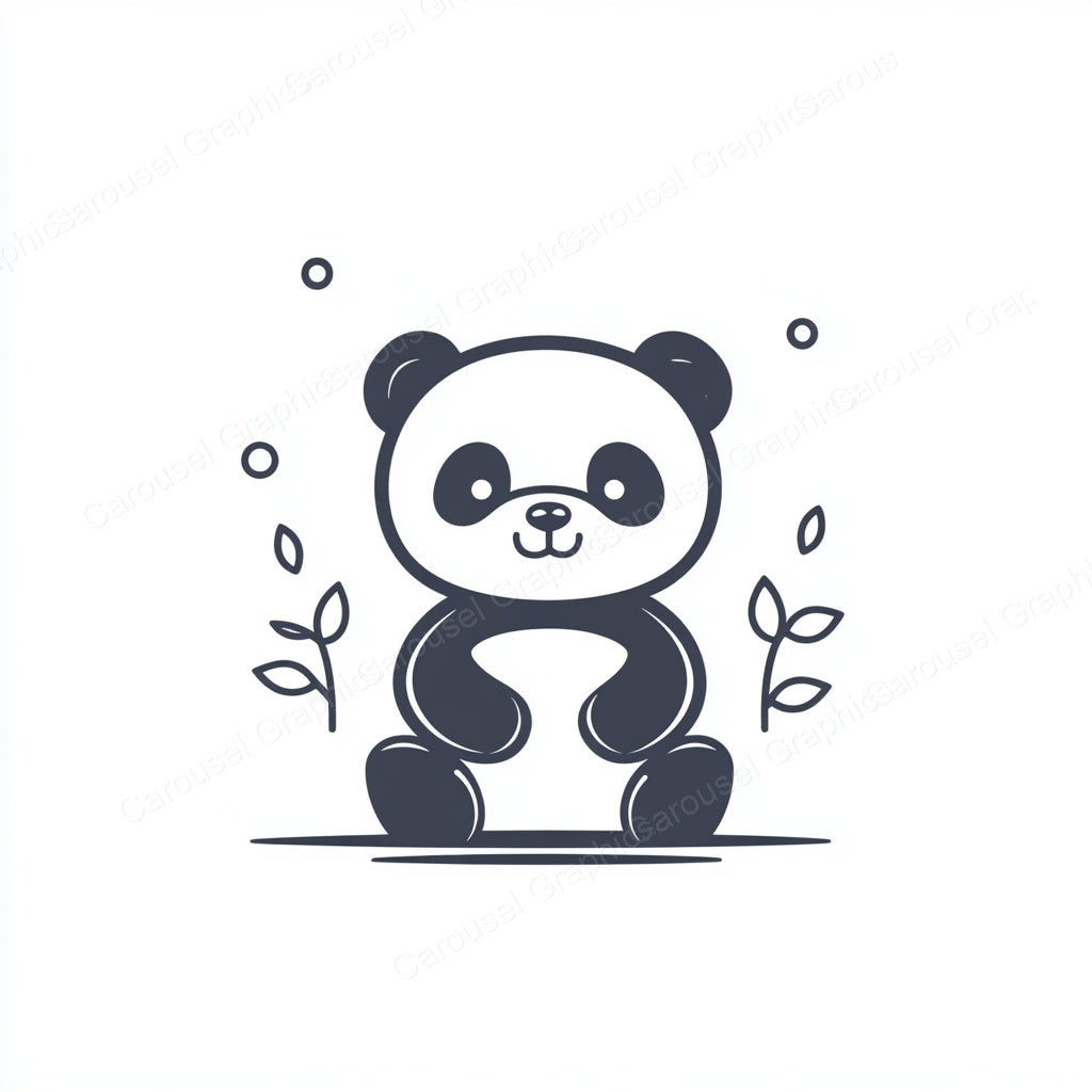 Panda Vector Graphic preview