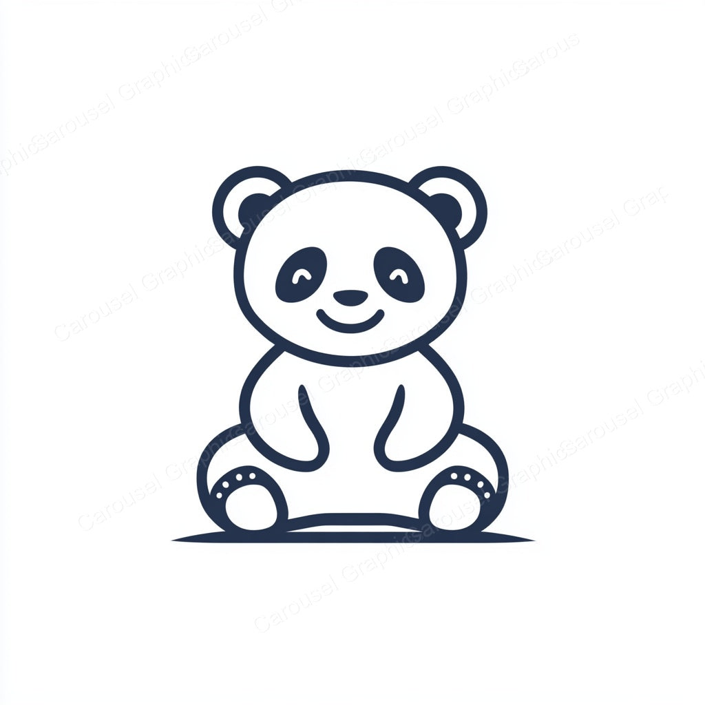 Panda Vector Graphic preview