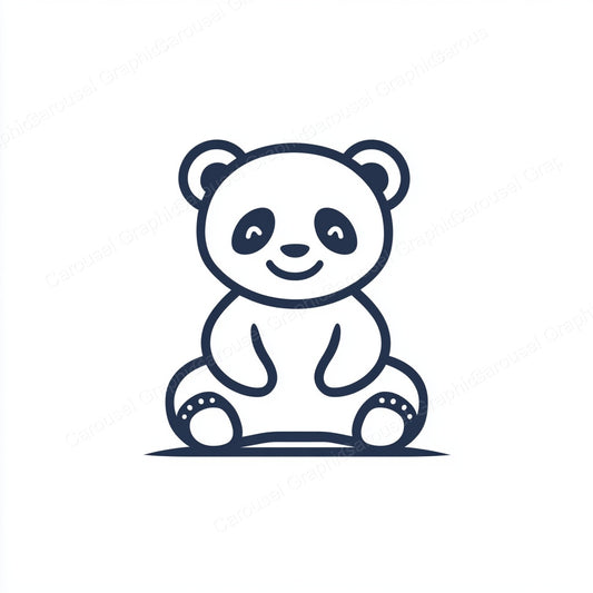 Panda Vector Graphic preview