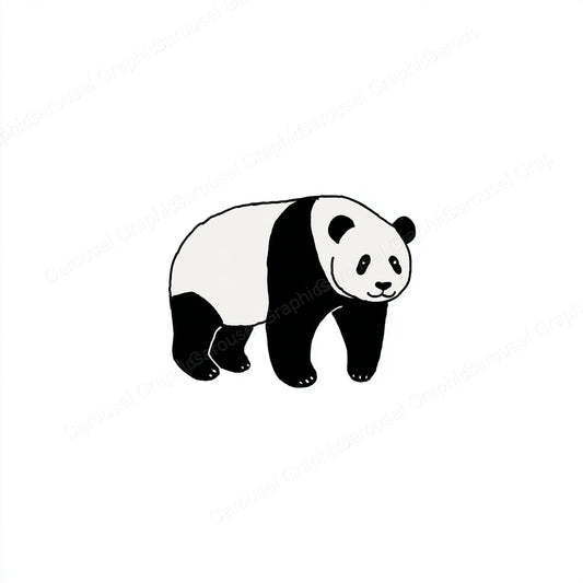 Panda Vector Graphic preview