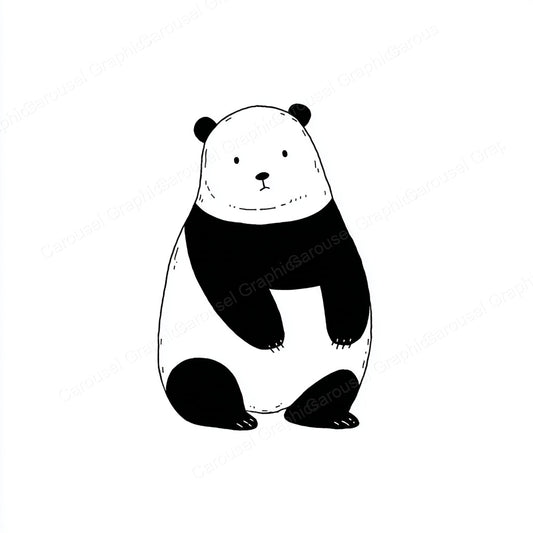 Panda Vector Graphic preview
