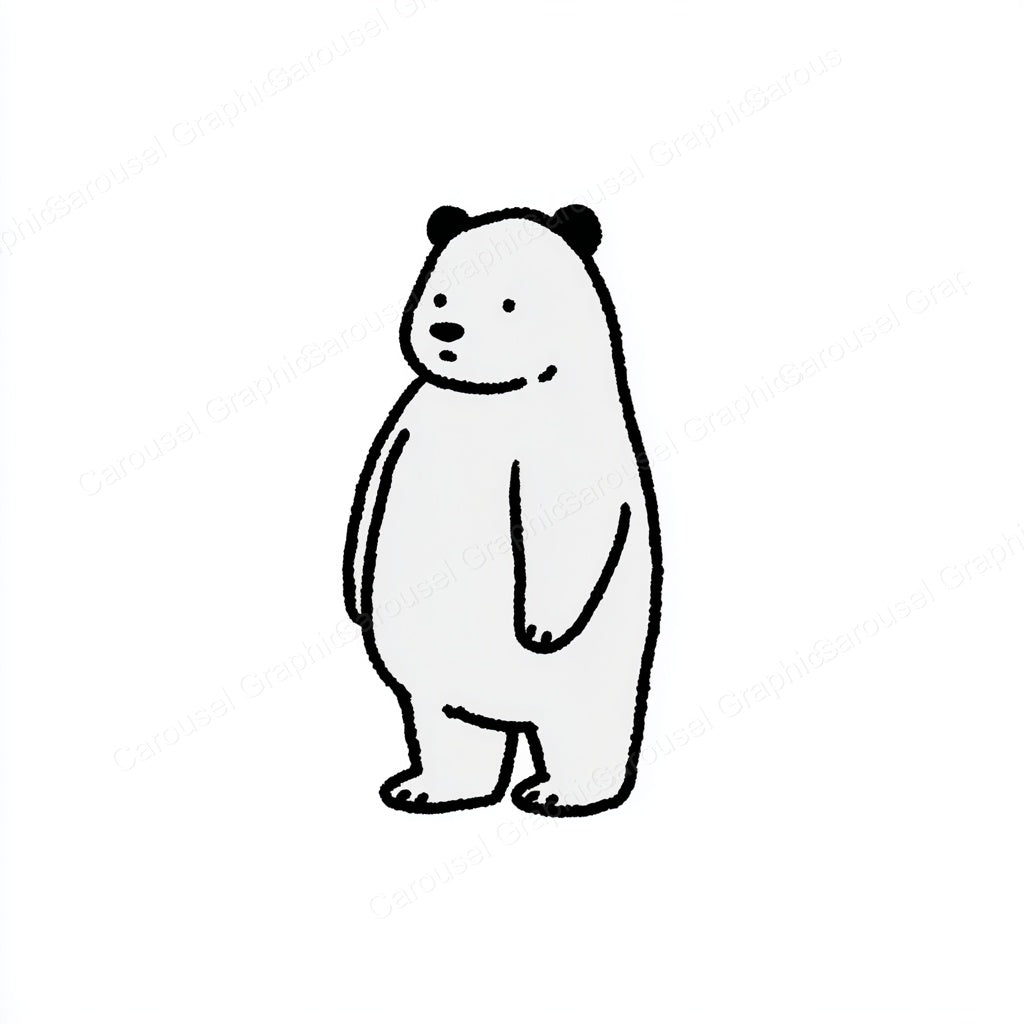 Panda Vector Graphic preview