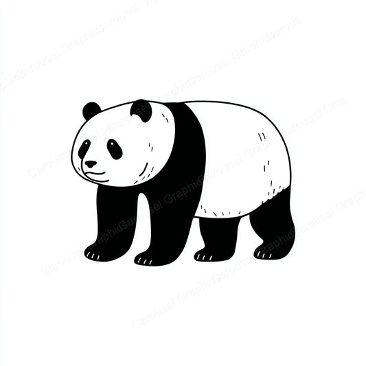 Panda Vector Graphic preview