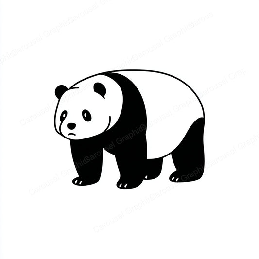 Panda Vector Graphic preview