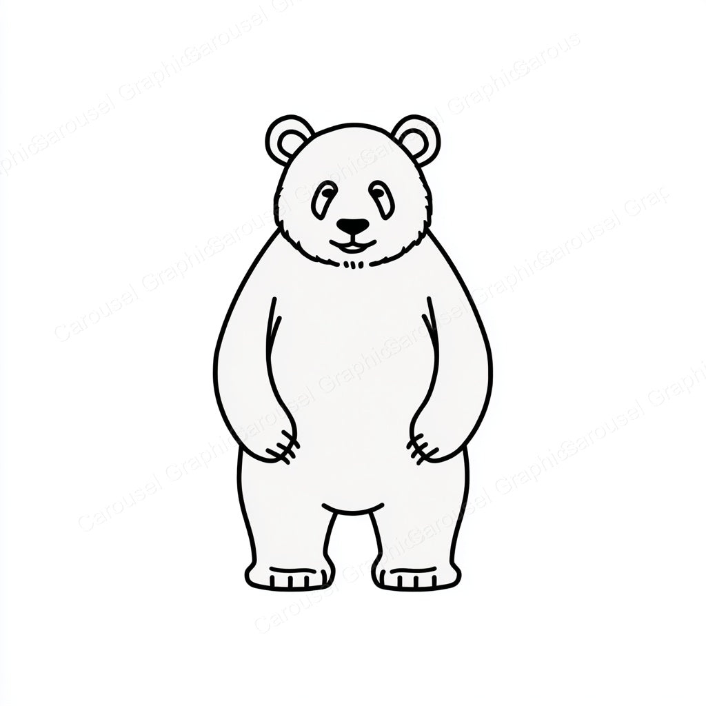 Panda Vector Graphic preview