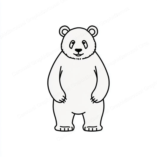 Panda Vector Graphic preview