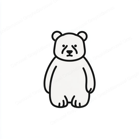 Panda Vector Graphic preview